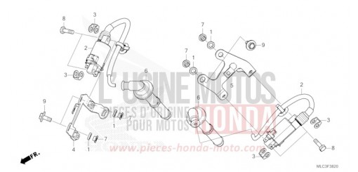 BOBINE D'ALLUMAGE XL750S de 2025